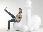 Polystyrene Balls for Displays