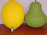 Polystyrene Fruit Shapes